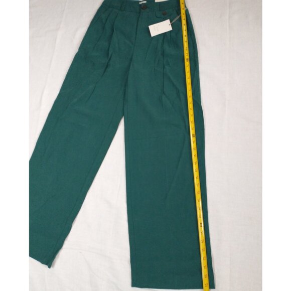 A New Day Women's Wide Leg Relaxed High Rise Baggy Wide Leg Trousers size 2 - Picture 4 of 9